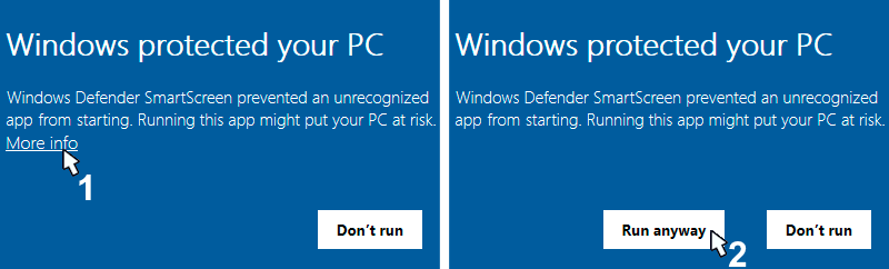 Windows Defender Smartscreen